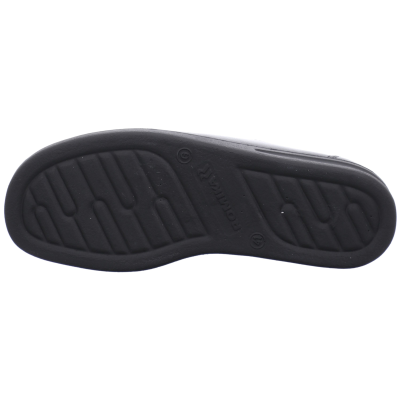 Chausson en cuir noir | Grande taille homme | WESTLAND