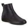 Boots zip en cuir noir | Grande pointure femme | ECCO