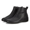 Boots zip en cuir noir | Grande pointure femme | ECCO