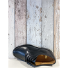 Chaussures large à lacets habillé en cuir noir | Petite taille homme |SIOUX