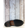 Chaussures large à lacets habillé en cuir noir | Petite taille homme |SIOUX