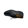 Derby grande largeur cuir lisse noir|Grande taille homme|Jomos
