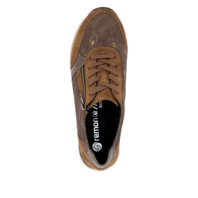 tennis stretch velours cognac|Grande taille femme|Remonte