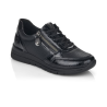 Chaussure lacets sport noir | Grande taille femme | REMONTE