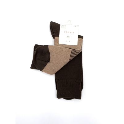 lot chaussettes 17847 marron foncé | Grande taille homme| ESPRIT