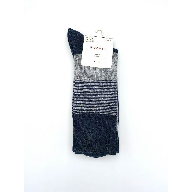 lot chaussettes 17847 gris foncé| Grande taille homme| ESPRIT