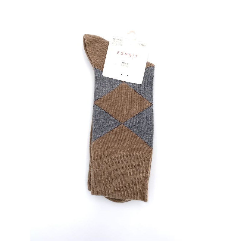 lot chaussettes 17851 camel| Grande taille homme| ESPRIT