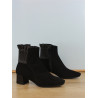 bottine nubuck noir