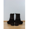 bottine nubuck noir