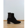 bottine nubuck noir