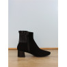 bottine nubuck noir