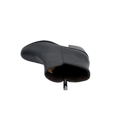 Chaussure Boots cuir noir | Petite taille femme | ELLEN KASSEL