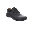 derby confort en cuir lisse noir| Grande taille homme| JOSEF SEIBEL