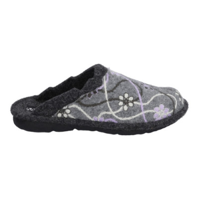 Mule d'intérieur en feutre grise|Grande taille femme|Westland