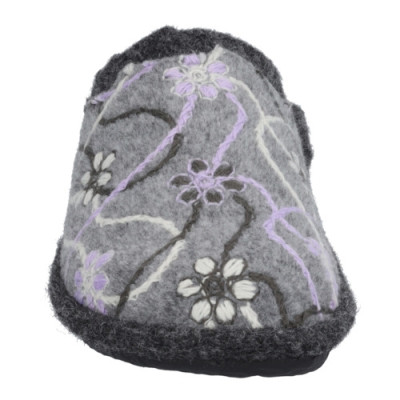 Mule d'intérieur en feutre grise|Grande taille femme|Westland