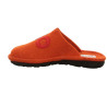 Westland | Chausson type mule en feutre orange en grande taille pour femme |Lille 102