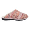 Mule d'intérieur en feutre rose fourrée|Grande taille femme|Westland