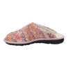 Mule d'intérieur en feutre rose fourrée|Grande taille femme|Westland