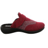Chausson mule bordeaux | Grande taille femme | WESTLAND