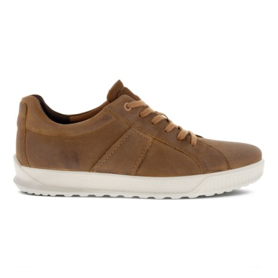 Sneakers byway en nubuck camel | Grande taille homme | Ecco