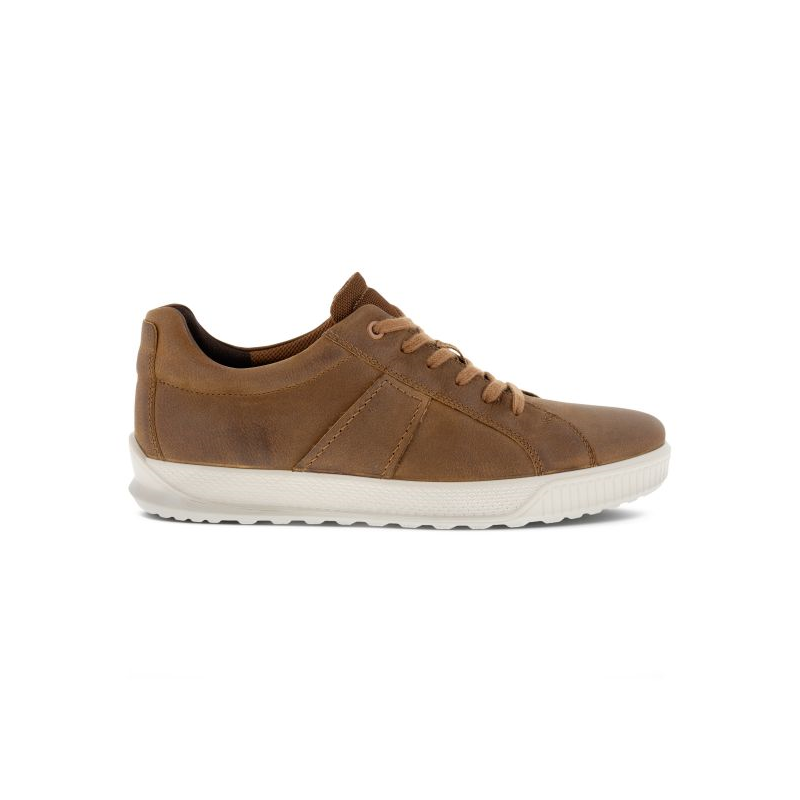 Sneakers byway en nubuck camel | Grande taille homme | Ecco