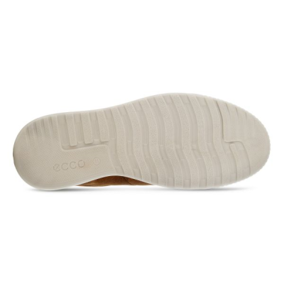 Sneakers byway en nubuck camel | Grande taille homme | Ecco