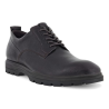 Derby en cuir marron à lacets semelle épaisse | Grande pointure homme | ECCO