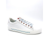 Basket de ville blanche en cuir | Grande pointure femme | ARA