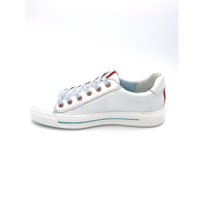 Basket de ville blanche en cuir | Grande pointure femme | ARA