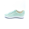 Chaussure basket de ville grande largeur en velours vert | Grande taille femme |ARA