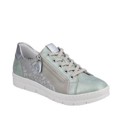 Lacets sport cuir imprimé tilleul| Grande taille femme | Remonte