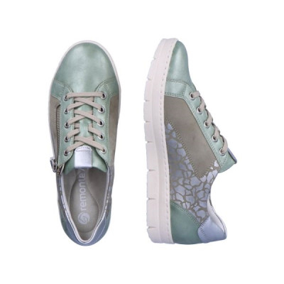 Lacets sport cuir imprimé tilleul| Grande taille femme | Remonte