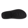 Mule à 2 velcro noir en cuir | Grande pointure femme | ECCO