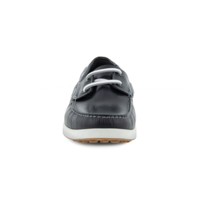 Mocassin bateau en cuir marine | Grande pointure homme | ECCO