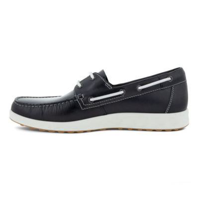 Mocassin bateau en cuir marine | Grande pointure homme | ECCO
