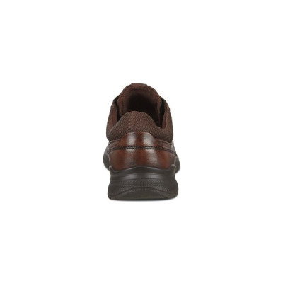 Basket basse en cuir lisse marron | Grande pointure homme | Ecco
