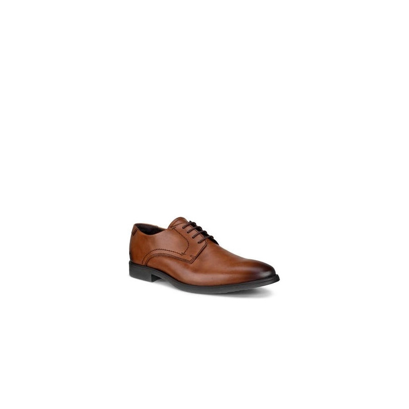 Derby ville à lacets habillé en cuir marron | Petite pointure homme | ECCO