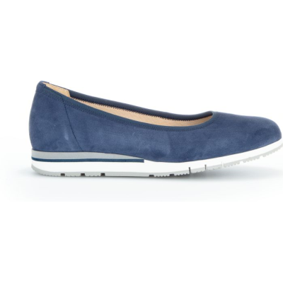 Ballerine sport en suédé marine | Grande taille femme | Gabor