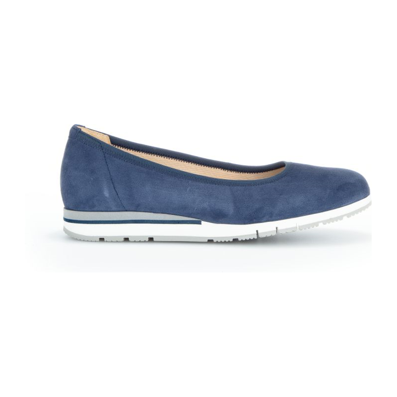 Ballerine sport en suédé marine | Grande taille femme | Gabor