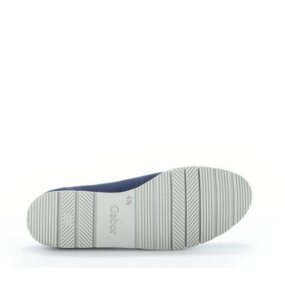 Ballerine sport en suédé marine | Grande taille femme | Gabor