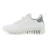 Sneakers en cuir lisse blanche |Grande taille femme|Ecco