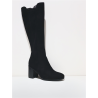 botte velours noir p9245