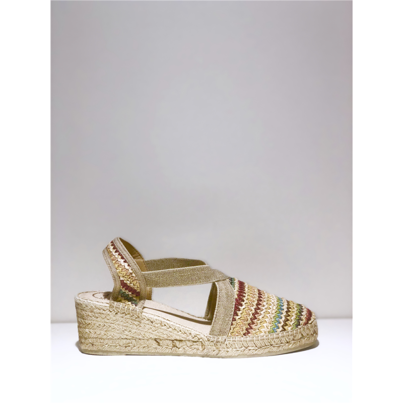 espadrille bout fermé