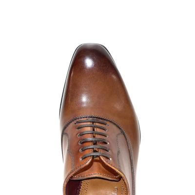 Chaussure richelieu cognac en cuir | Petite pointure homme | ARBITER