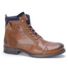 Boots à lacets en cuir cognac | Grande pointure homme | Redskins