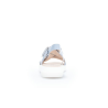 Sandale bleu ciel plate en cuir | Grande pointure femme | Gabor