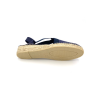 Espadrille en textile marine plate | Grande pointure femme | Toni Pons
