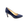 Escarpin vernis marine bout pointu| petite taille femme | Ellen Kassel