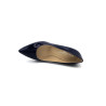 Escarpin vernis marine bout pointu| petite taille femme | Ellen Kassel