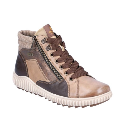 Basket mode montante avec zip | Chaussure grande taille femme | REMONTE